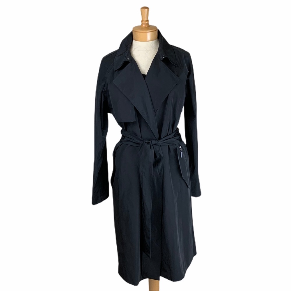 Simply Vera Vera Wang Belted Trench Coat Size L